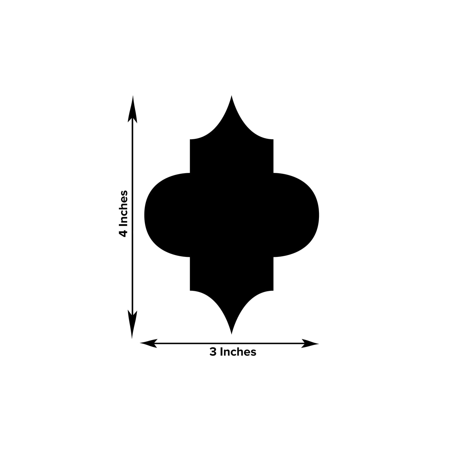 Acrylic Diamond Border Mirror Wall Decor